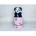 Diaper Cake Rose Bear Panda Girl